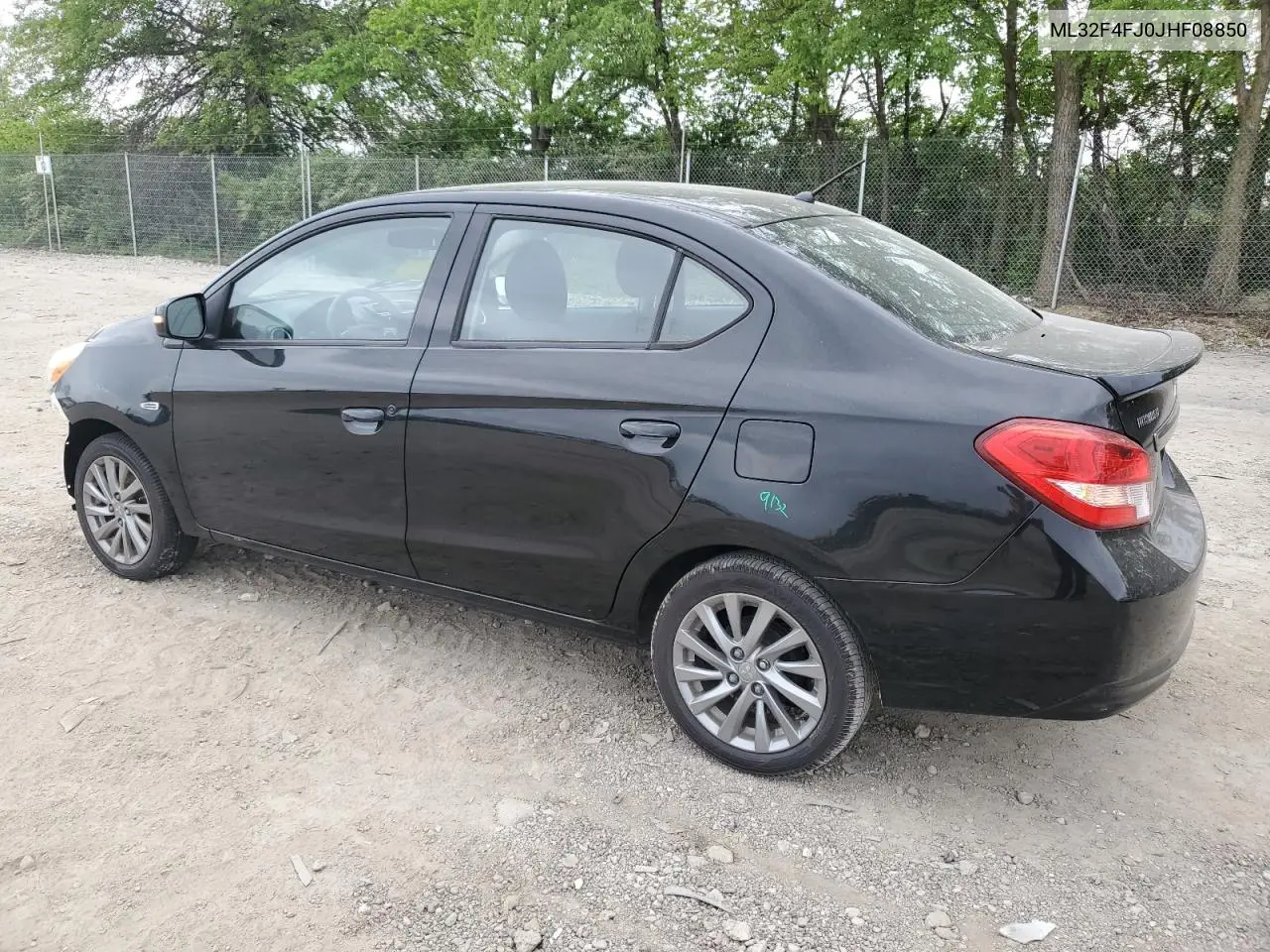 2018 Mitsubishi Mirage G4 Se VIN: ML32F4FJ0JHF08850 Lot: 55311705