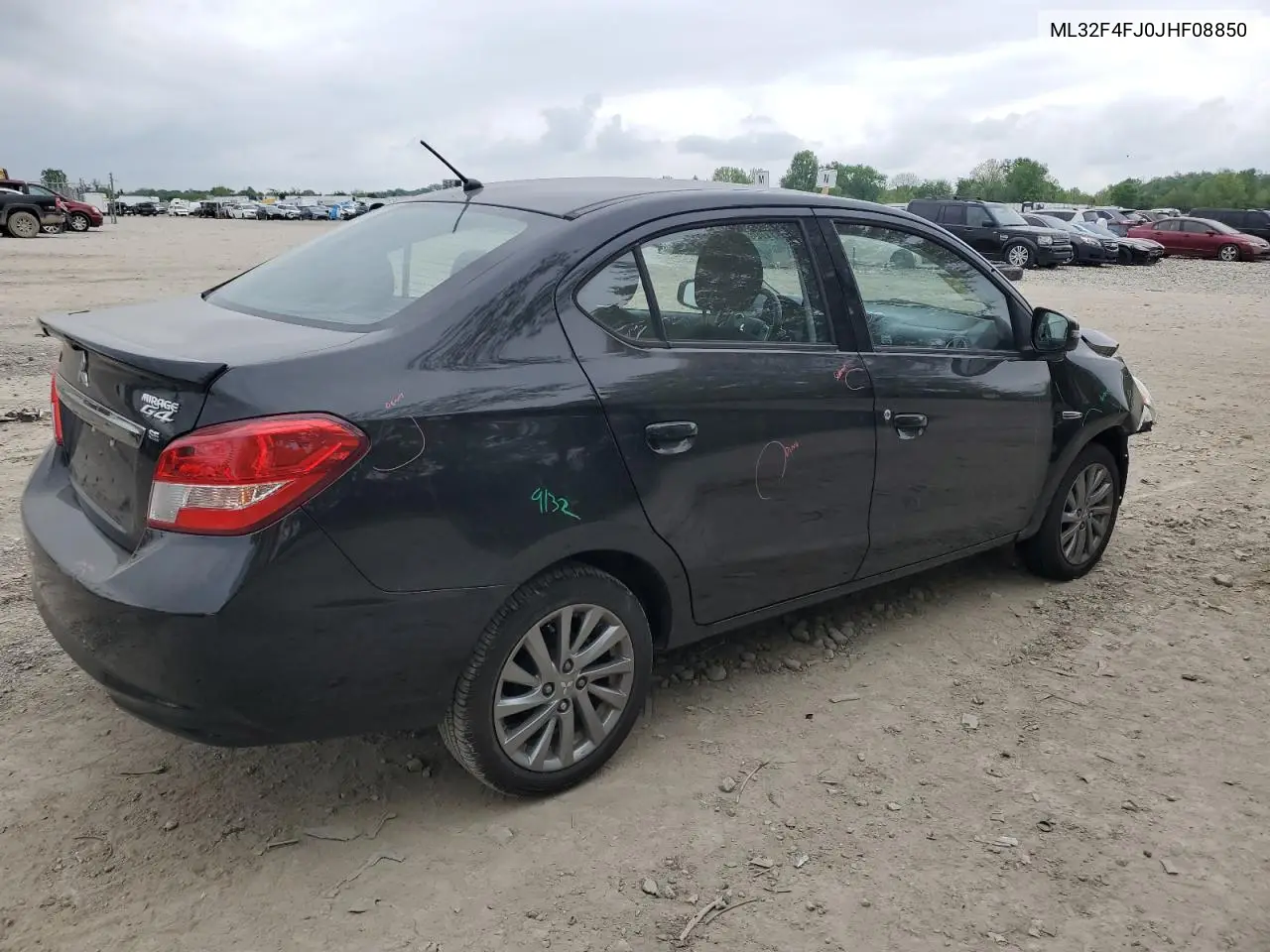 2018 Mitsubishi Mirage G4 Se VIN: ML32F4FJ0JHF08850 Lot: 55311705