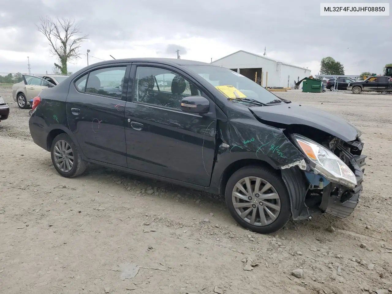 2018 Mitsubishi Mirage G4 Se VIN: ML32F4FJ0JHF08850 Lot: 55311705