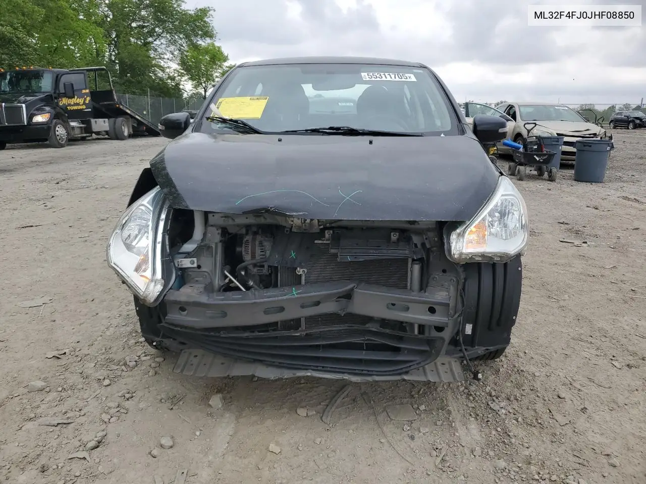 2018 Mitsubishi Mirage G4 Se VIN: ML32F4FJ0JHF08850 Lot: 55311705