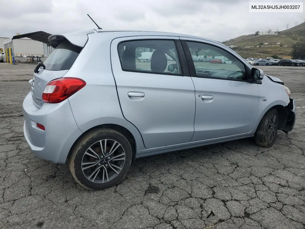 2018 Mitsubishi Mirage Gt VIN: ML32A5HJ5JH003207 Lot: 55703525