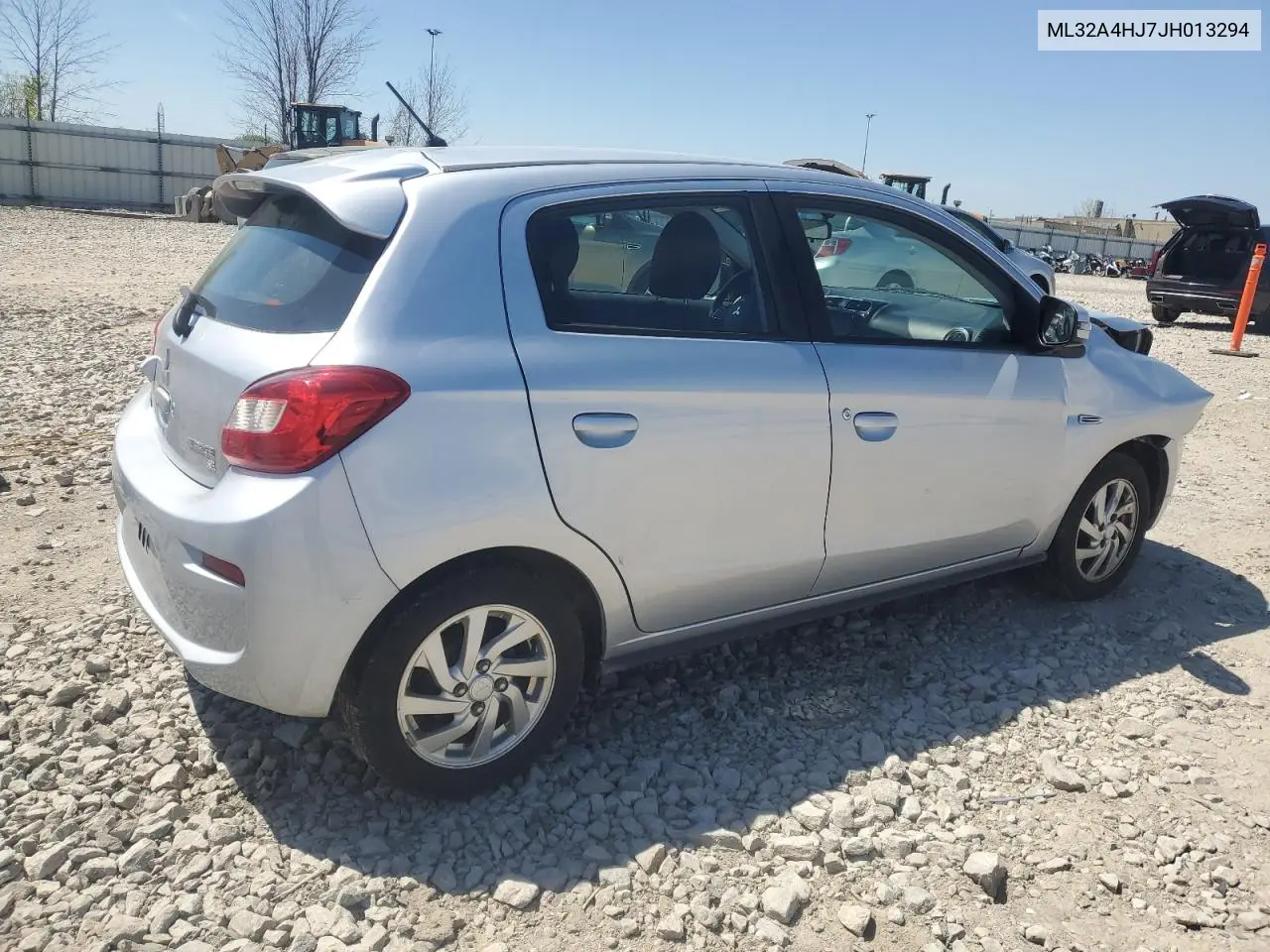 2018 Mitsubishi Mirage Se VIN: ML32A4HJ7JH013294 Lot: 55929195