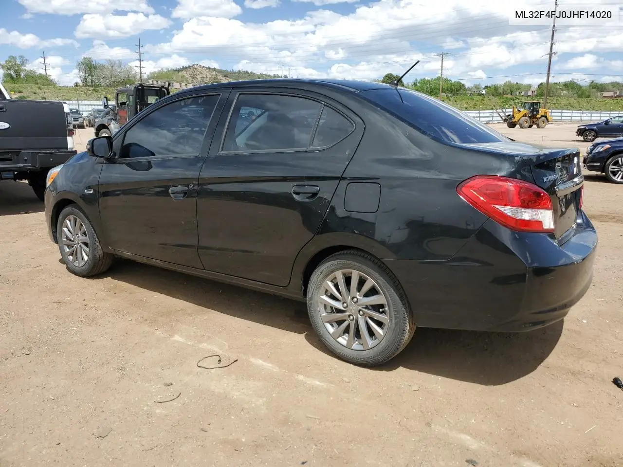2018 Mitsubishi Mirage G4 Se VIN: ML32F4FJ0JHF14020 Lot: 57236685
