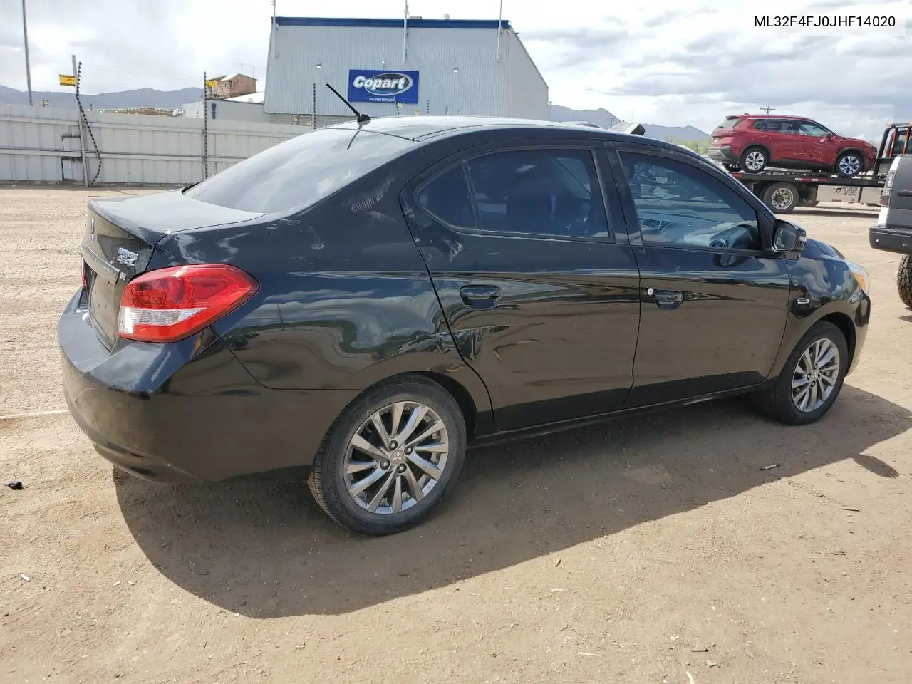 2018 Mitsubishi Mirage G4 Se VIN: ML32F4FJ0JHF14020 Lot: 57236685