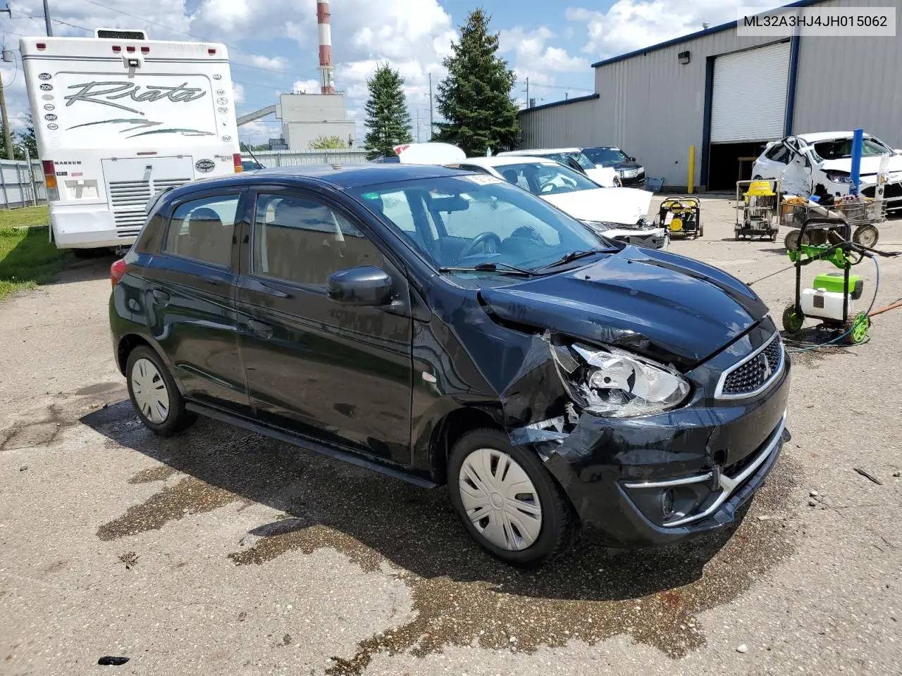 2018 Mitsubishi Mirage Es VIN: ML32A3HJ4JH015062 Lot: 62154025