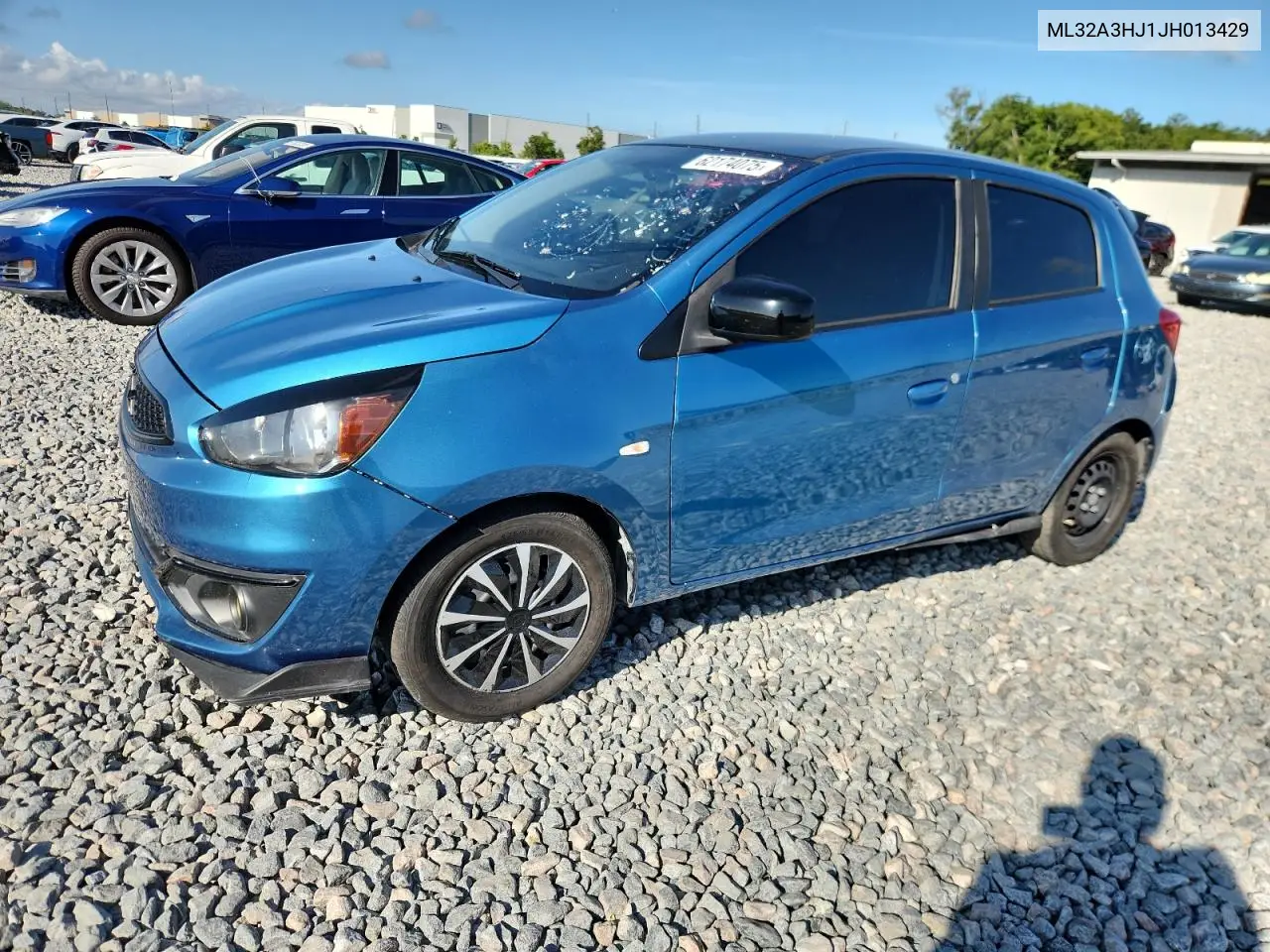 2018 Mitsubishi Mirage Es VIN: ML32A3HJ1JH013429 Lot: 62174075