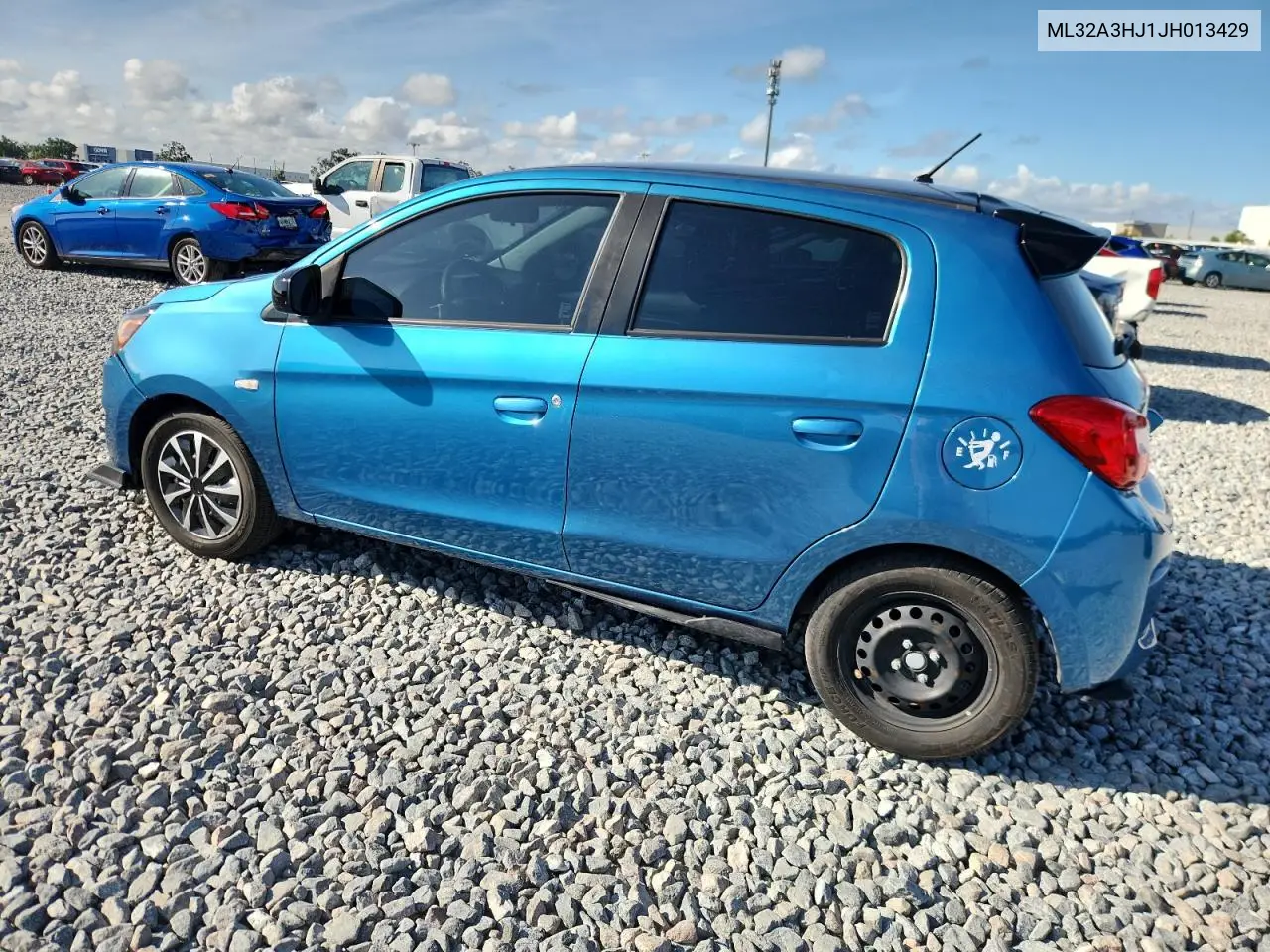 2018 Mitsubishi Mirage Es VIN: ML32A3HJ1JH013429 Lot: 62174075