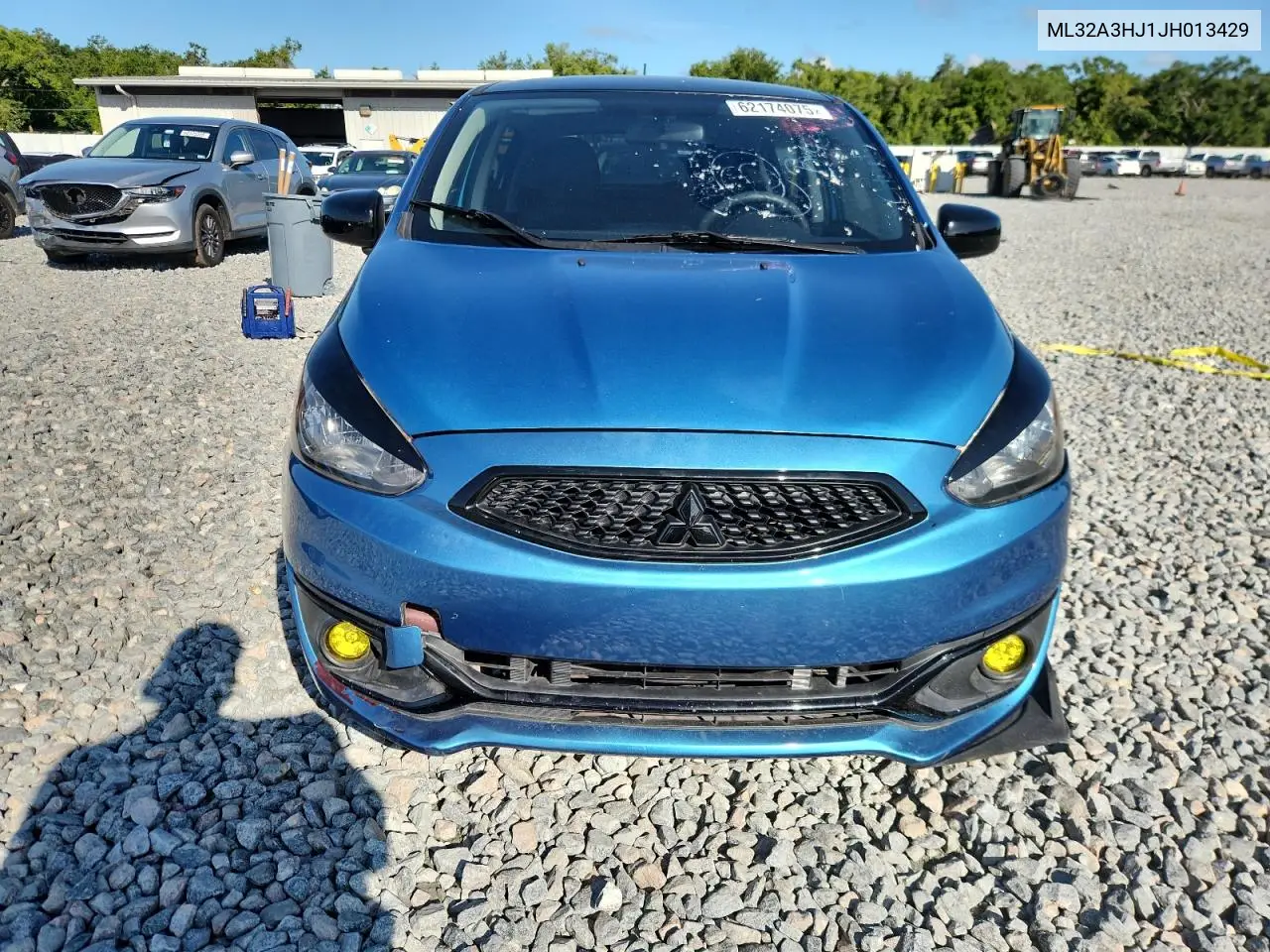 2018 Mitsubishi Mirage Es VIN: ML32A3HJ1JH013429 Lot: 62174075