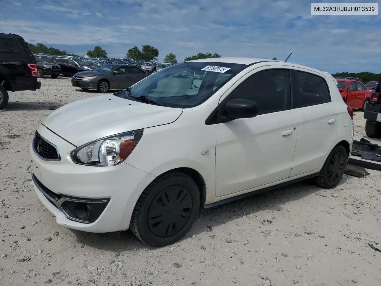2018 Mitsubishi Mirage Es VIN: ML32A3HJ8JH013539 Lot: 62290975