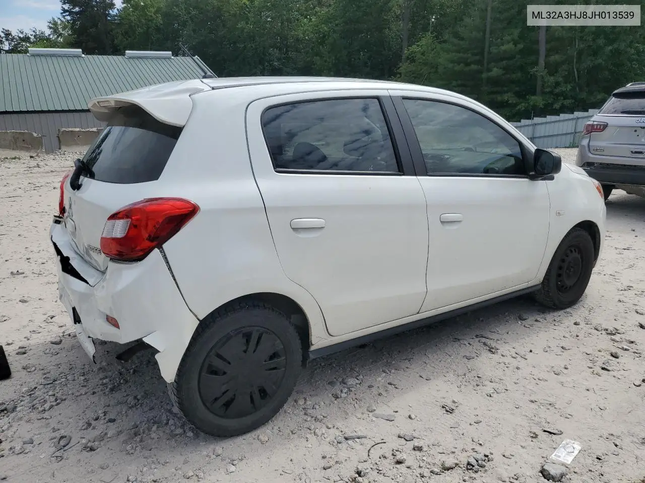 2018 Mitsubishi Mirage Es VIN: ML32A3HJ8JH013539 Lot: 62290975