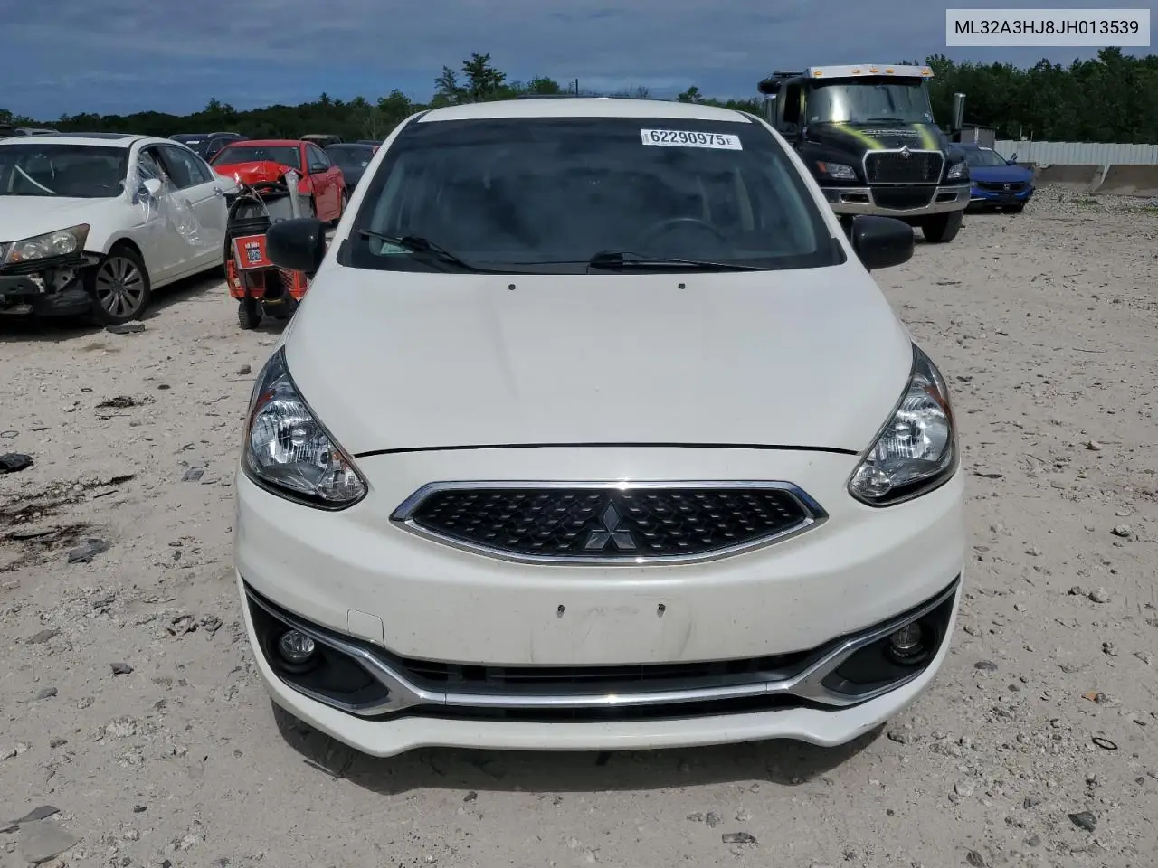2018 Mitsubishi Mirage Es VIN: ML32A3HJ8JH013539 Lot: 62290975