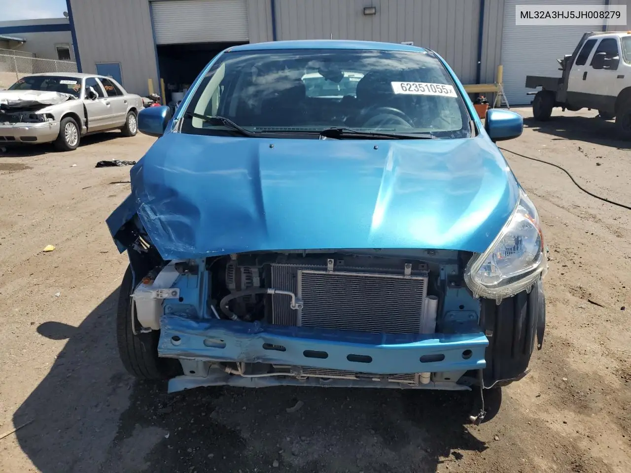 2018 Mitsubishi Mirage Es VIN: ML32A3HJ5JH008279 Lot: 62351055