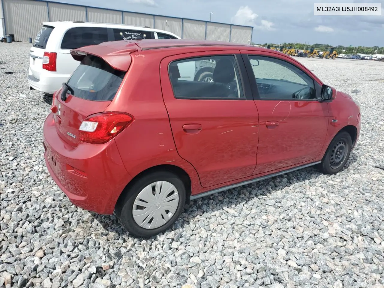 2018 Mitsubishi Mirage Es VIN: ML32A3HJ5JH008492 Lot: 62402945