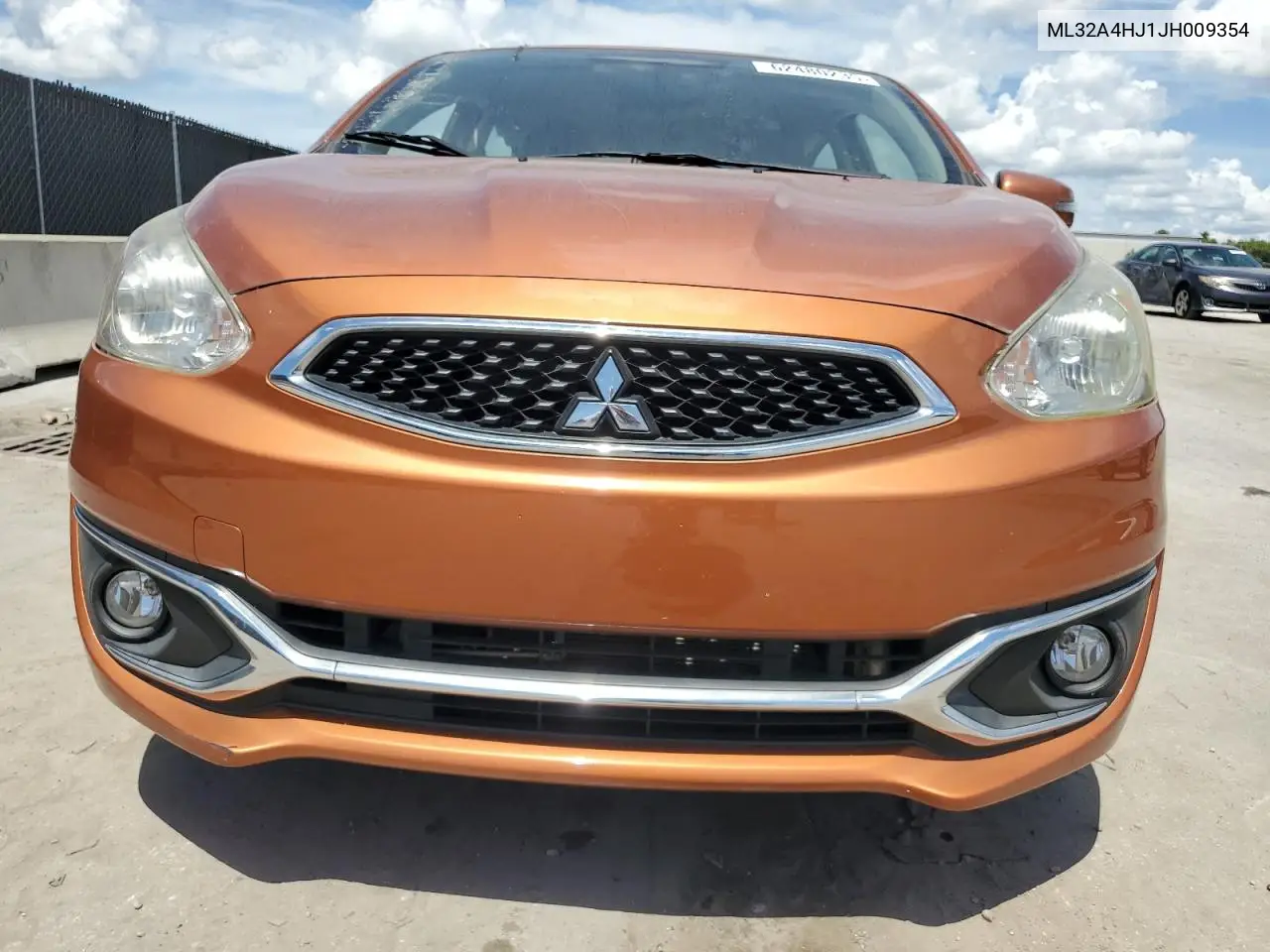 2018 Mitsubishi Mirage Se VIN: ML32A4HJ1JH009354 Lot: 62480235