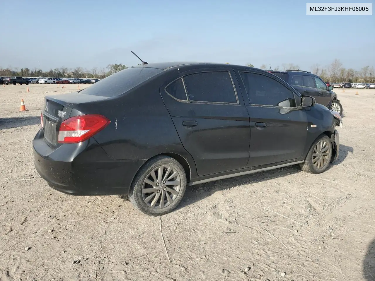 2019 Mitsubishi Mirage G4 Es VIN: ML32F3FJ3KHF06005 Lot: 49032855