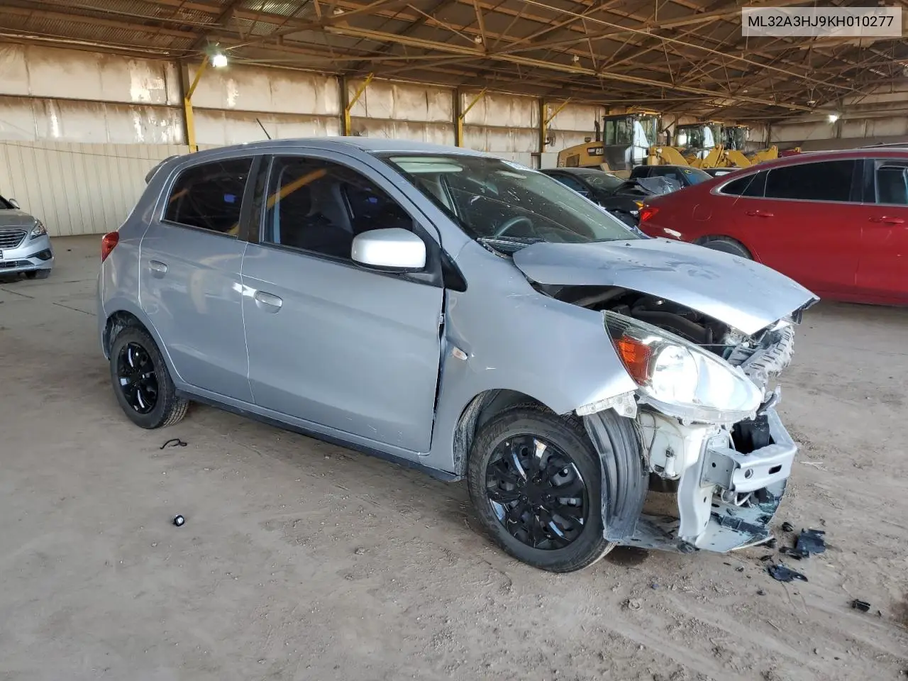 2019 Mitsubishi Mirage Es VIN: ML32A3HJ9KH010277 Lot: 52792435