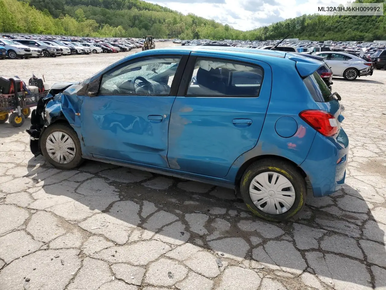 2019 Mitsubishi Mirage Es VIN: ML32A3HJ6KH009992 Lot: 55394765