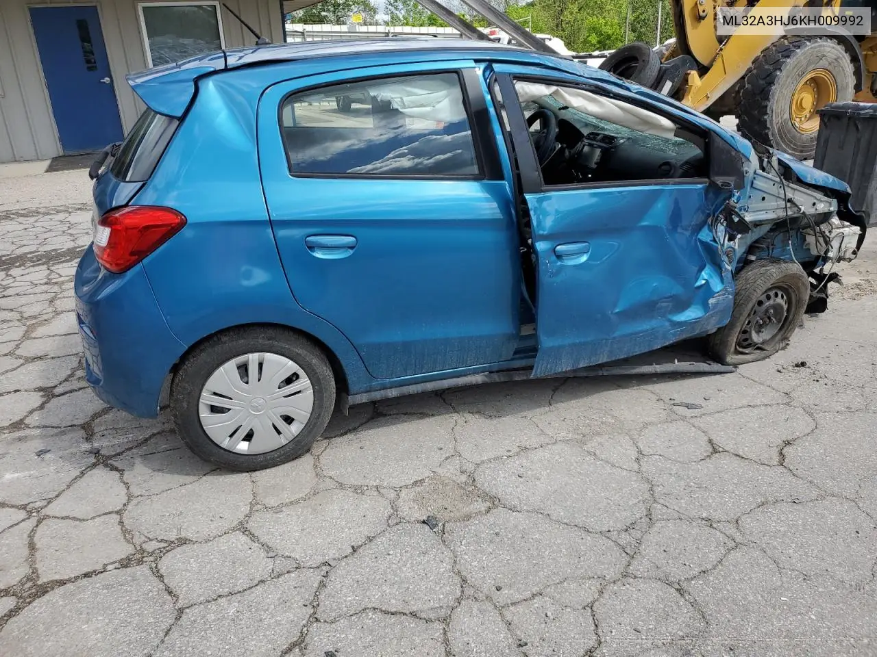 2019 Mitsubishi Mirage Es VIN: ML32A3HJ6KH009992 Lot: 55394765