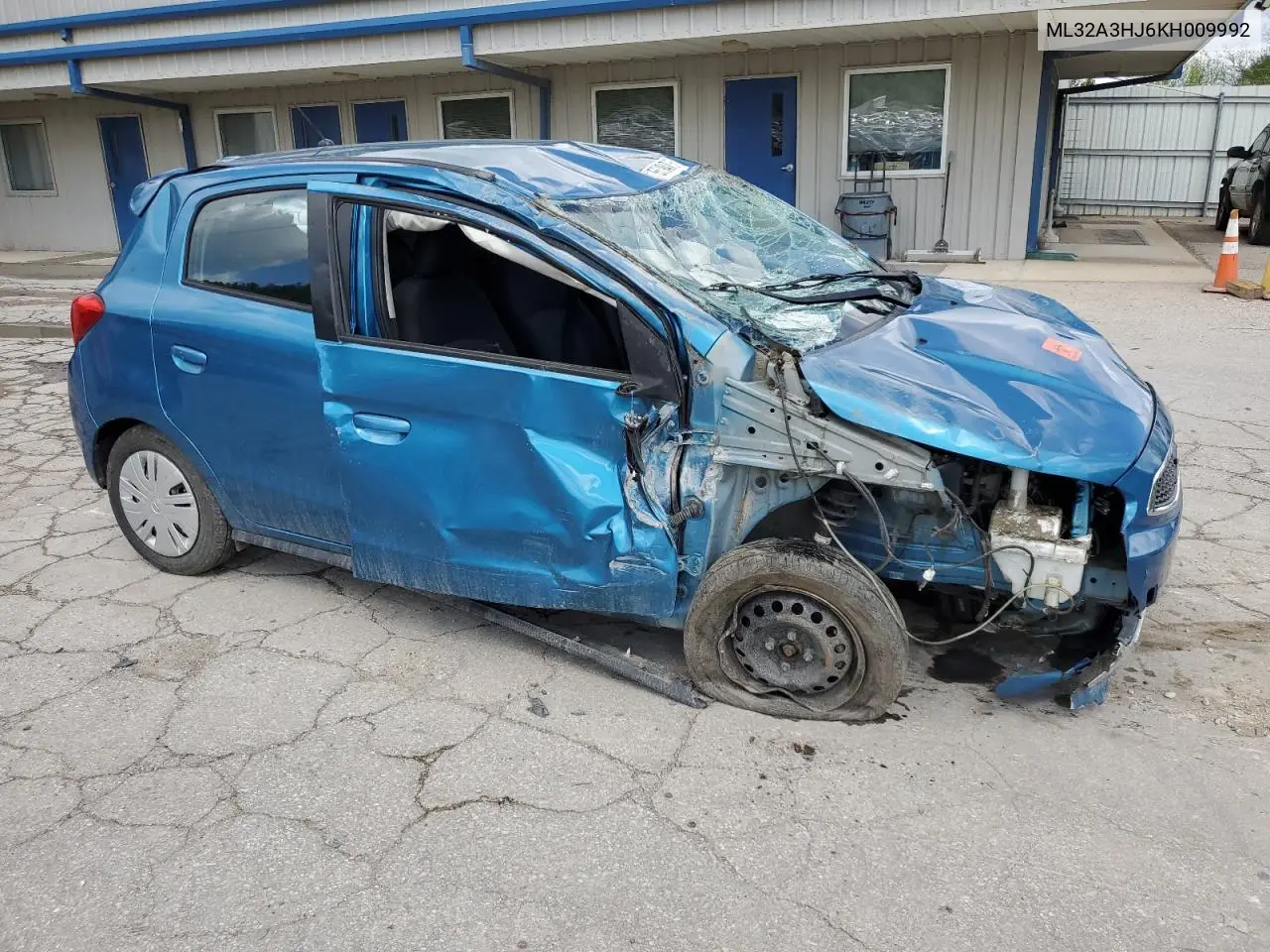 2019 Mitsubishi Mirage Es VIN: ML32A3HJ6KH009992 Lot: 55394765