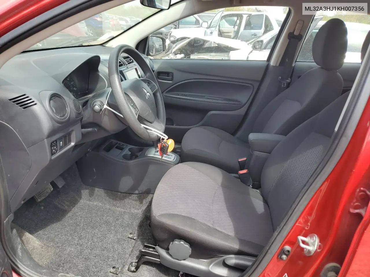 2019 Mitsubishi Mirage Es VIN: ML32A3HJ1KH007356 Lot: 56493165