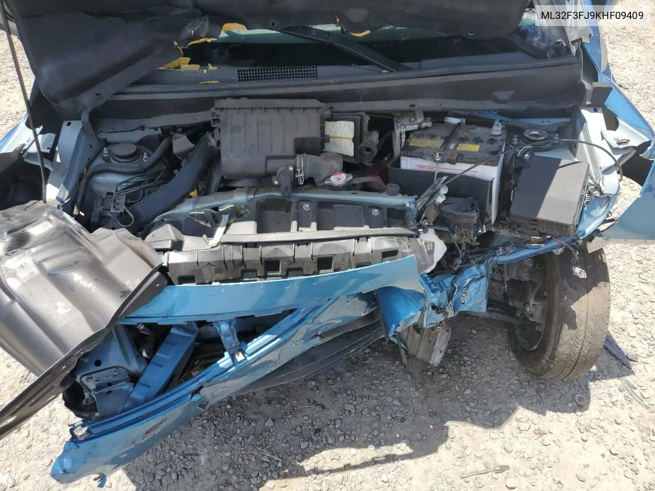 2019 Mitsubishi Mirage G4 Es VIN: ML32F3FJ9KHF09409 Lot: 57096205