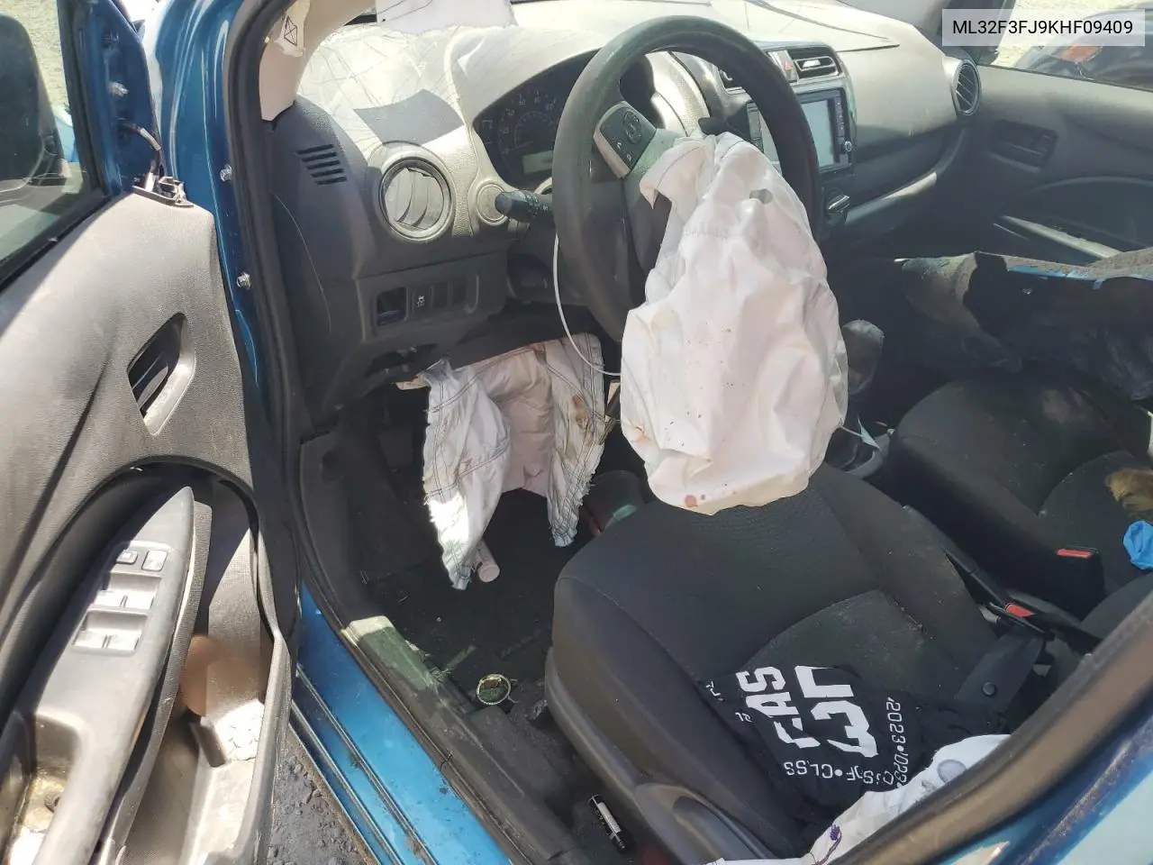 2019 Mitsubishi Mirage G4 Es VIN: ML32F3FJ9KHF09409 Lot: 57096205