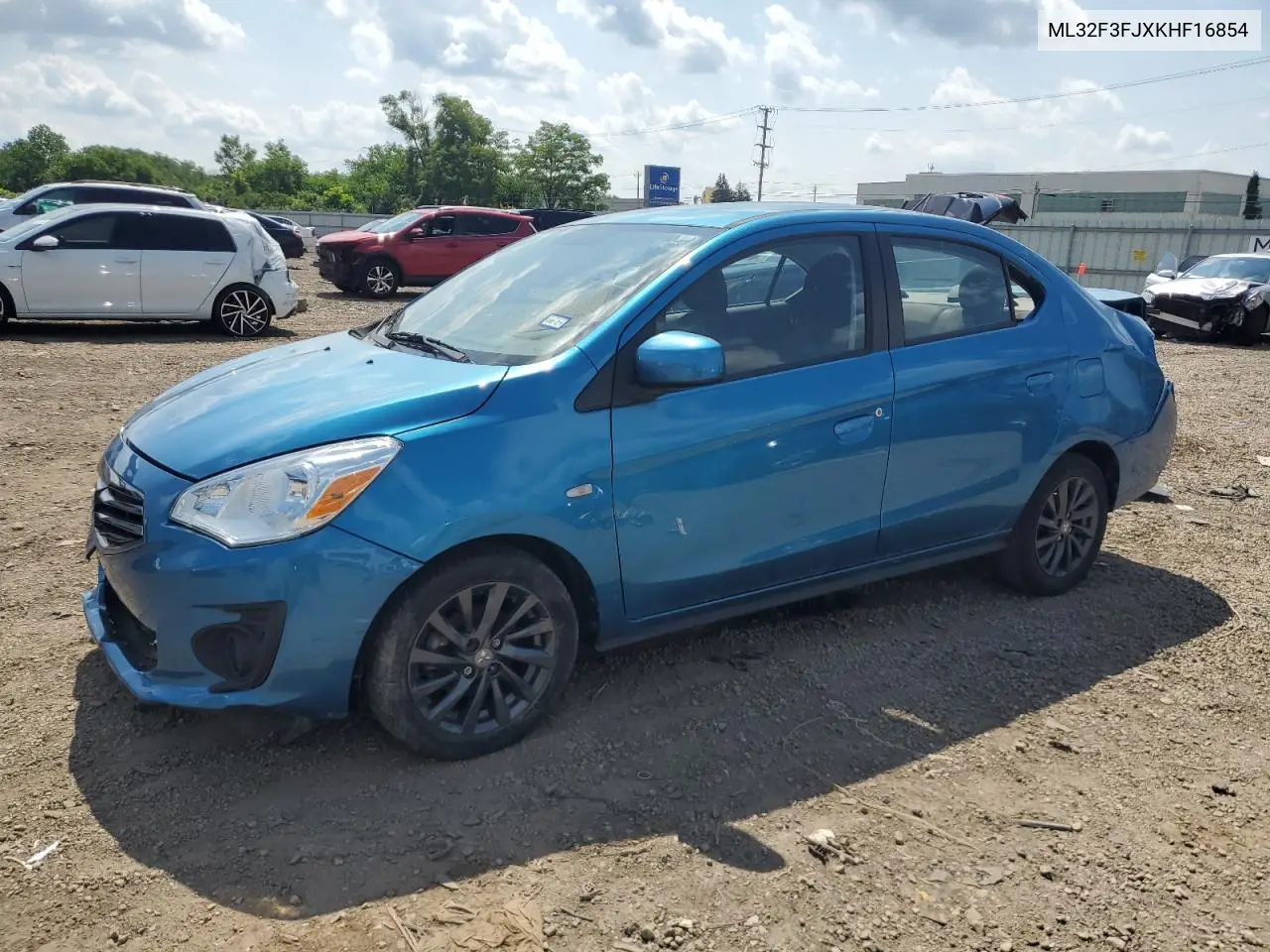2019 Mitsubishi Mirage G4 Es VIN: ML32F3FJXKHF16854 Lot: 61354925