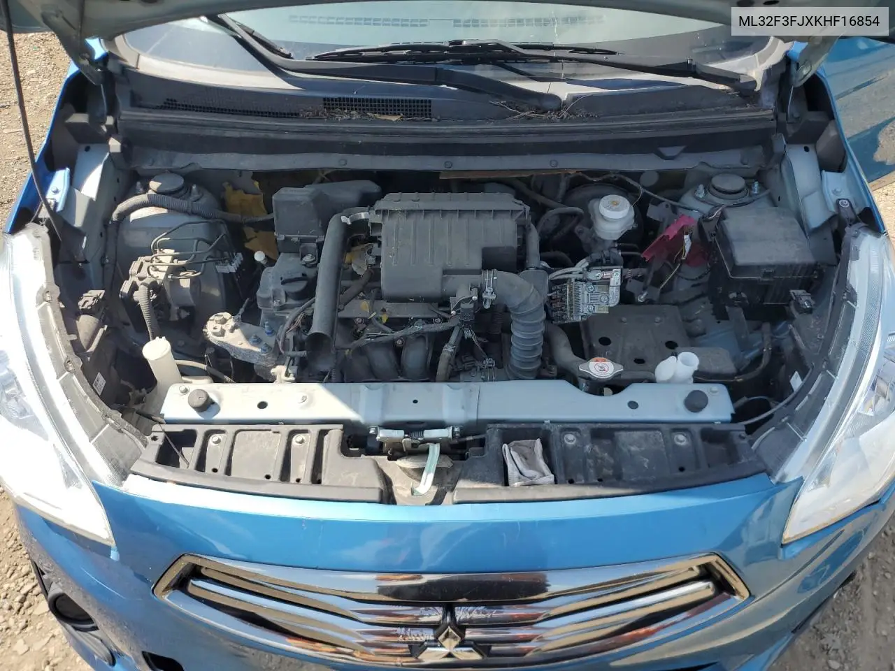 2019 Mitsubishi Mirage G4 Es VIN: ML32F3FJXKHF16854 Lot: 61354925