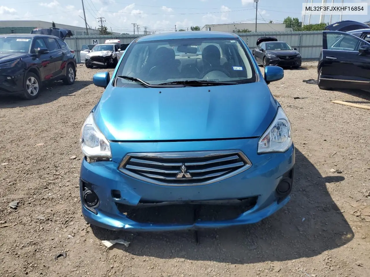 2019 Mitsubishi Mirage G4 Es VIN: ML32F3FJXKHF16854 Lot: 61354925