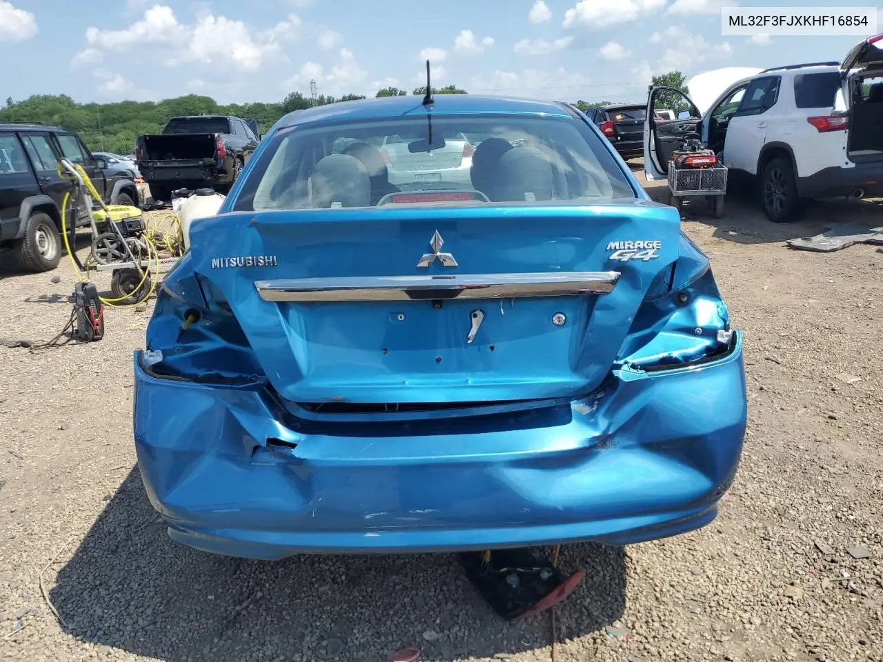 2019 Mitsubishi Mirage G4 Es VIN: ML32F3FJXKHF16854 Lot: 61354925