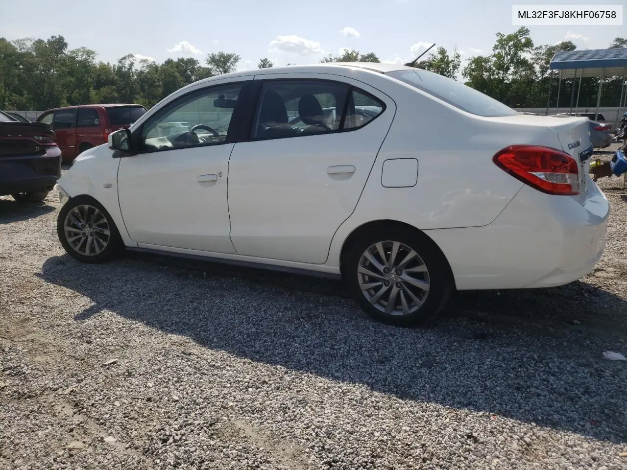 2019 Mitsubishi Mirage G4 Es VIN: ML32F3FJ8KHF06758 Lot: 62404005