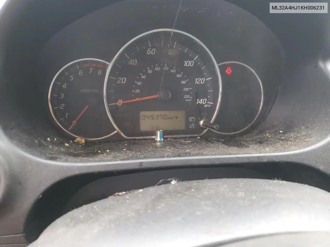 2019 Mitsubishi Mirage Se VIN: ML32A4HJ1KH006231 Lot: 62667235