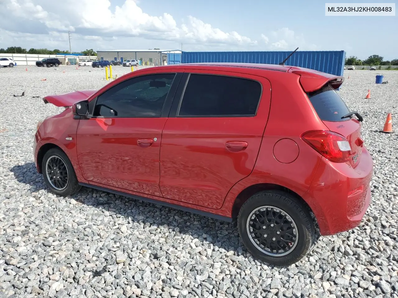 2019 Mitsubishi Mirage Es VIN: ML32A3HJ2KH008483 Lot: 63014145