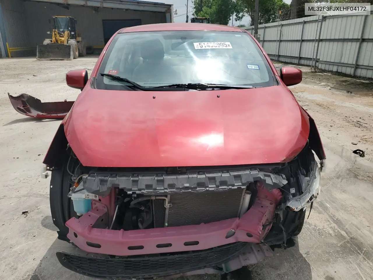 2020 Mitsubishi Mirage G4 Es VIN: ML32F3FJXLHF04172 Lot: 51496905