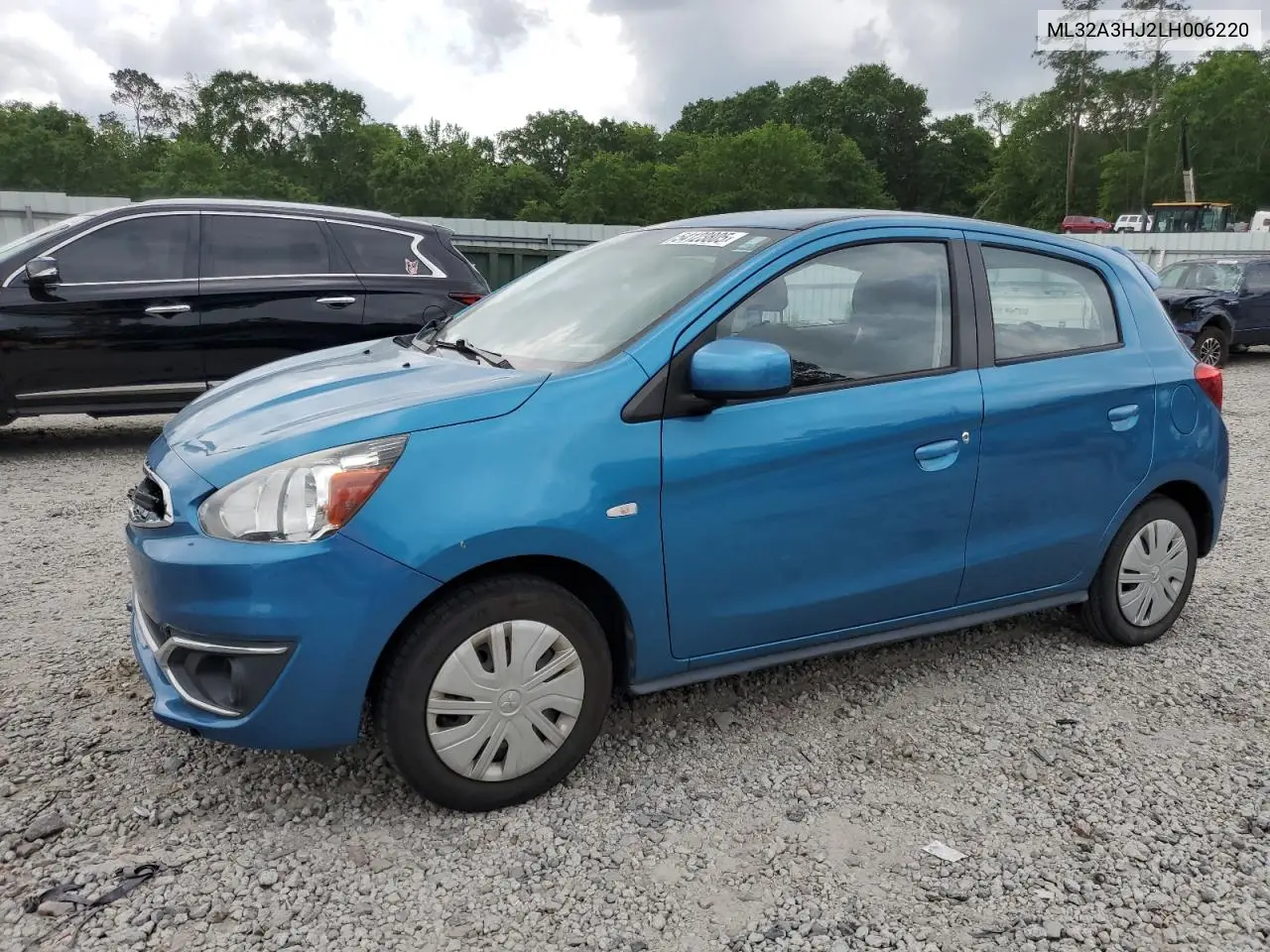 2020 Mitsubishi Mirage Es VIN: ML32A3HJ2LH006220 Lot: 54123805