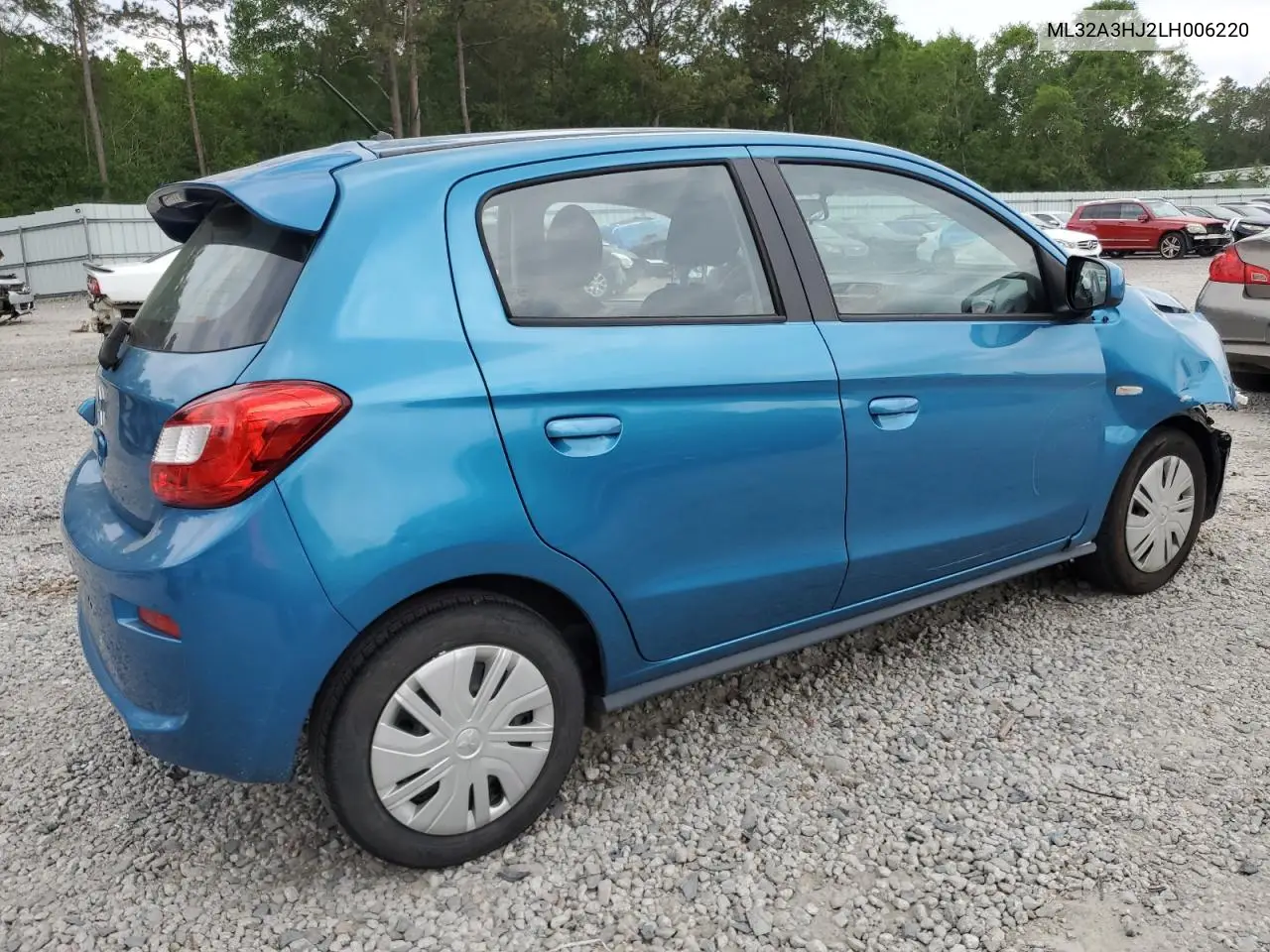 2020 Mitsubishi Mirage Es VIN: ML32A3HJ2LH006220 Lot: 54123805