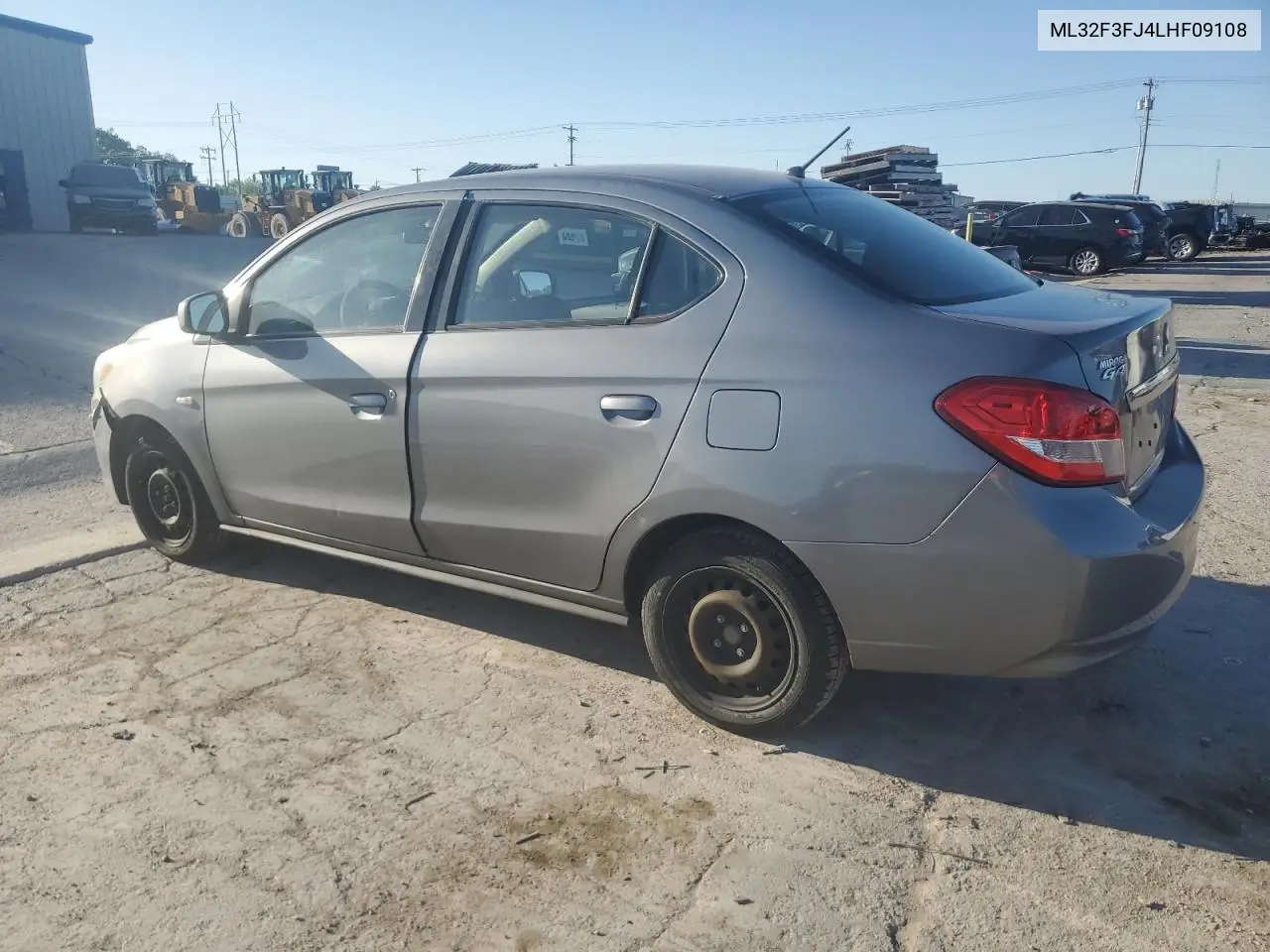 2020 Mitsubishi Mirage G4 Es VIN: ML32F3FJ4LHF09108 Lot: 56404265