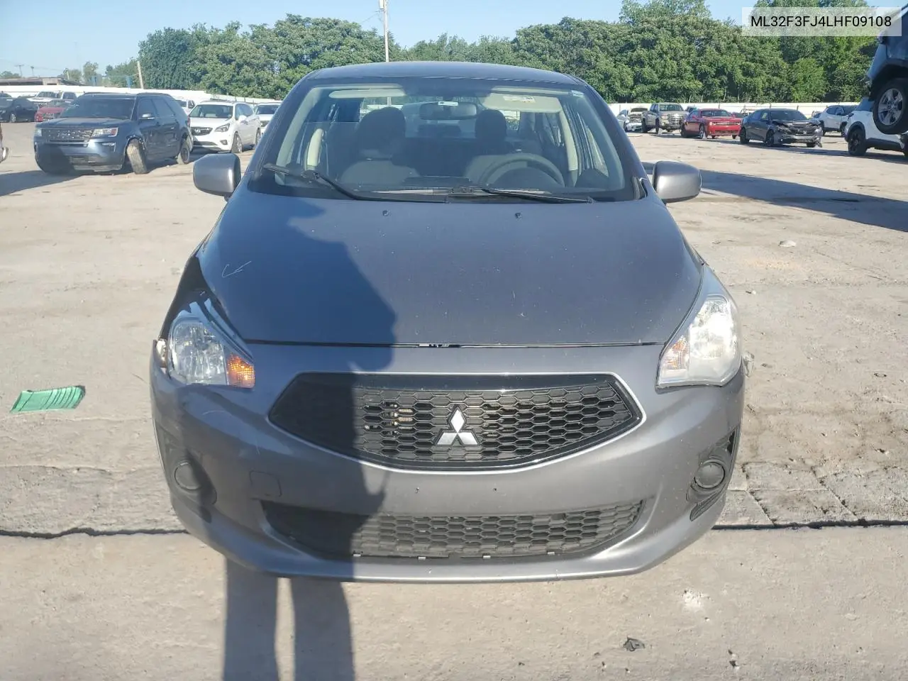 2020 Mitsubishi Mirage G4 Es VIN: ML32F3FJ4LHF09108 Lot: 56404265