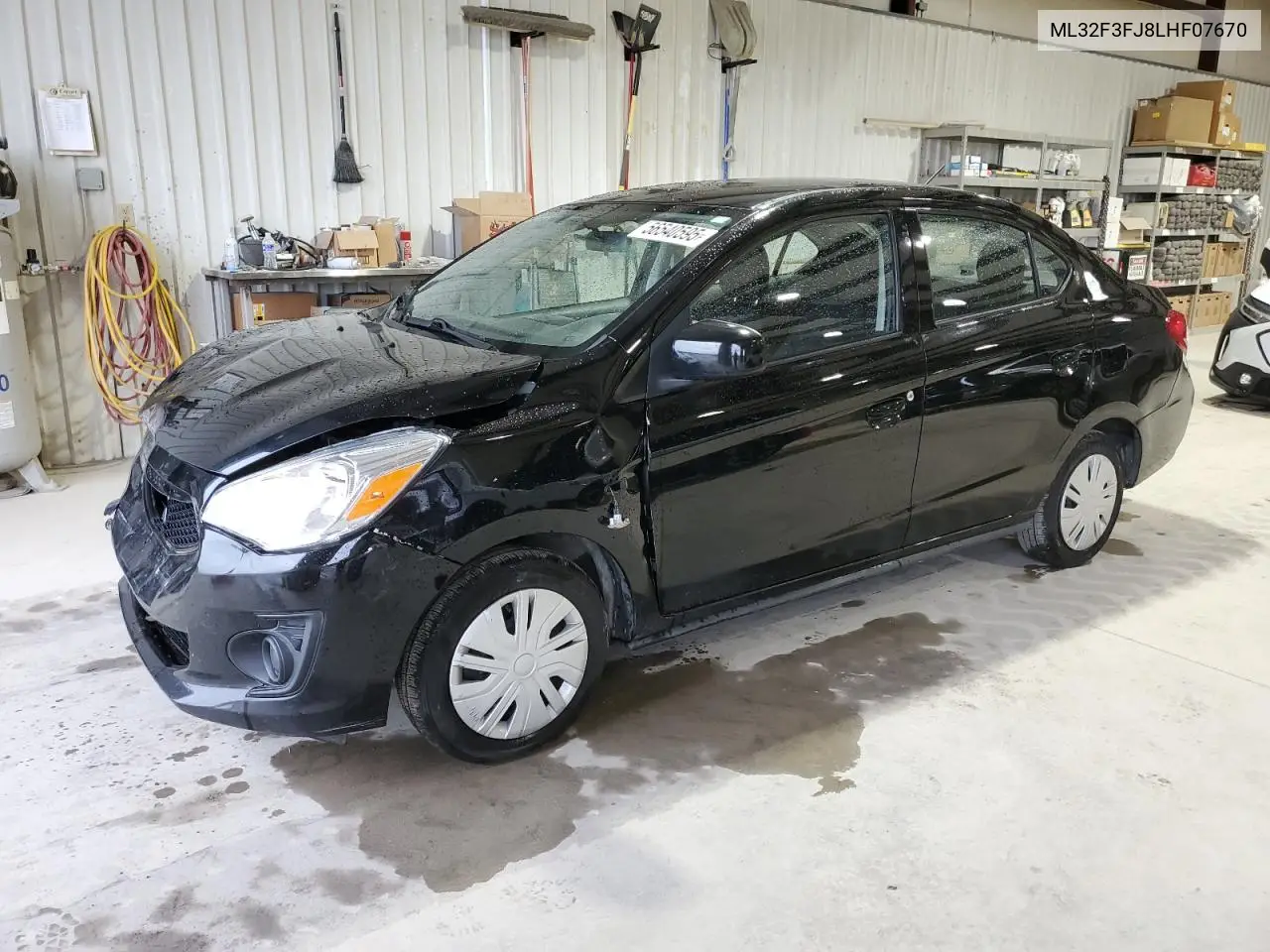 2020 Mitsubishi Mirage G4 Es VIN: ML32F3FJ8LHF07670 Lot: 56540595