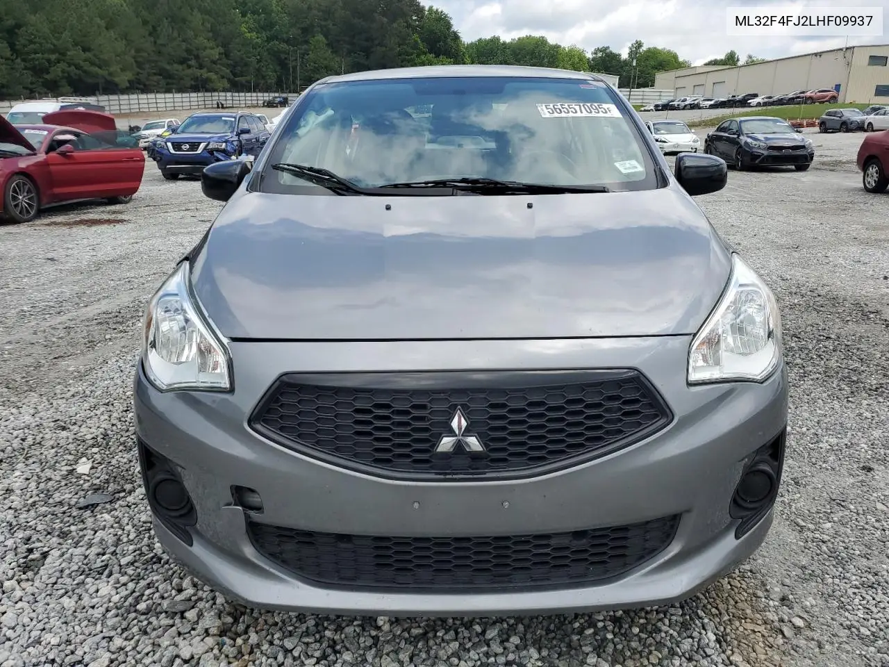 2020 Mitsubishi Mirage G4 Se VIN: ML32F4FJ2LHF09937 Lot: 56557095