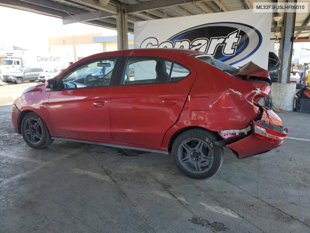 2020 Mitsubishi Mirage G4 Es VIN: ML32F3FJ5LHF06010 Lot: 56756545