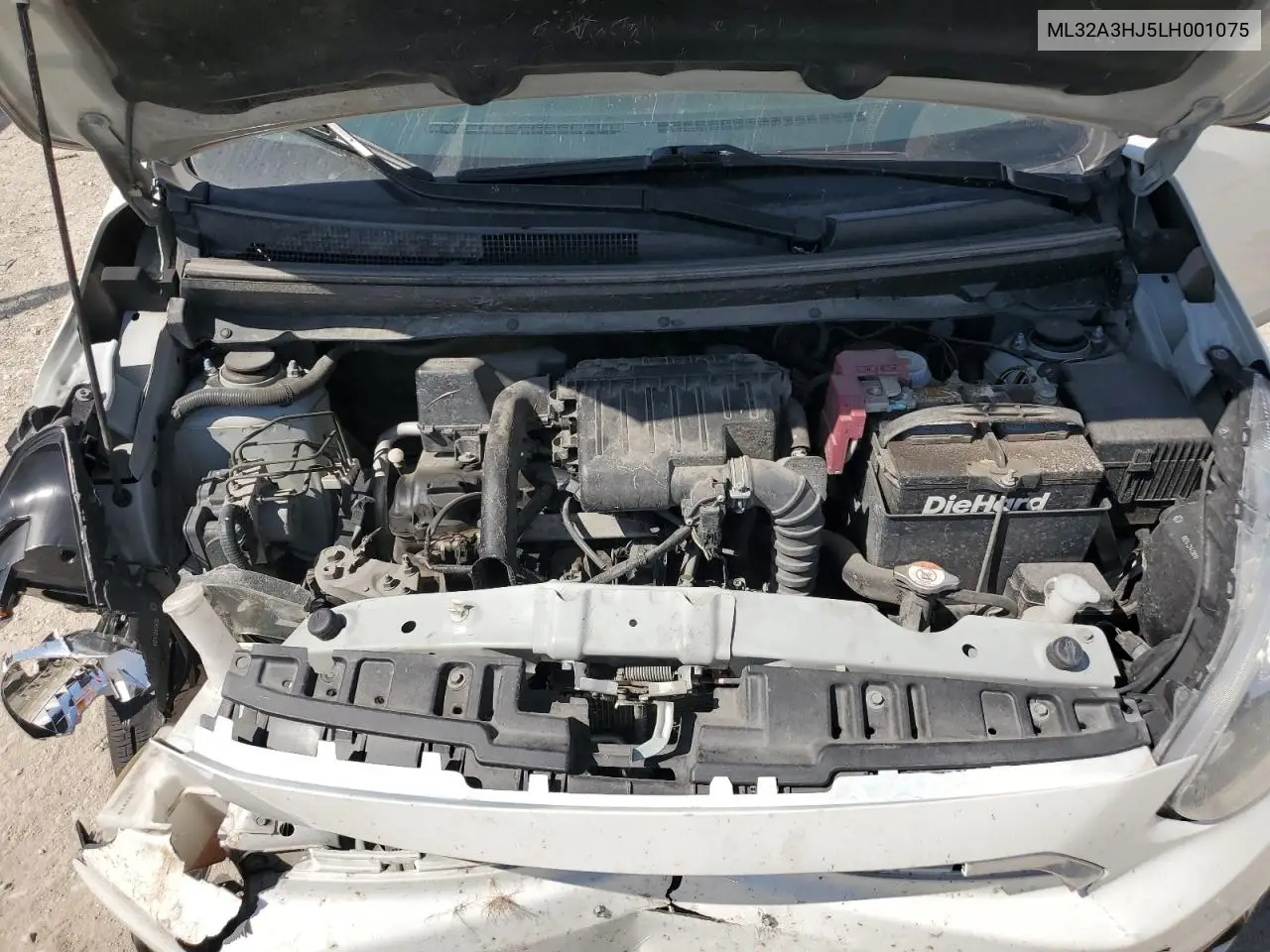 2020 Mitsubishi Mirage Es VIN: ML32A3HJ5LH001075 Lot: 56808765