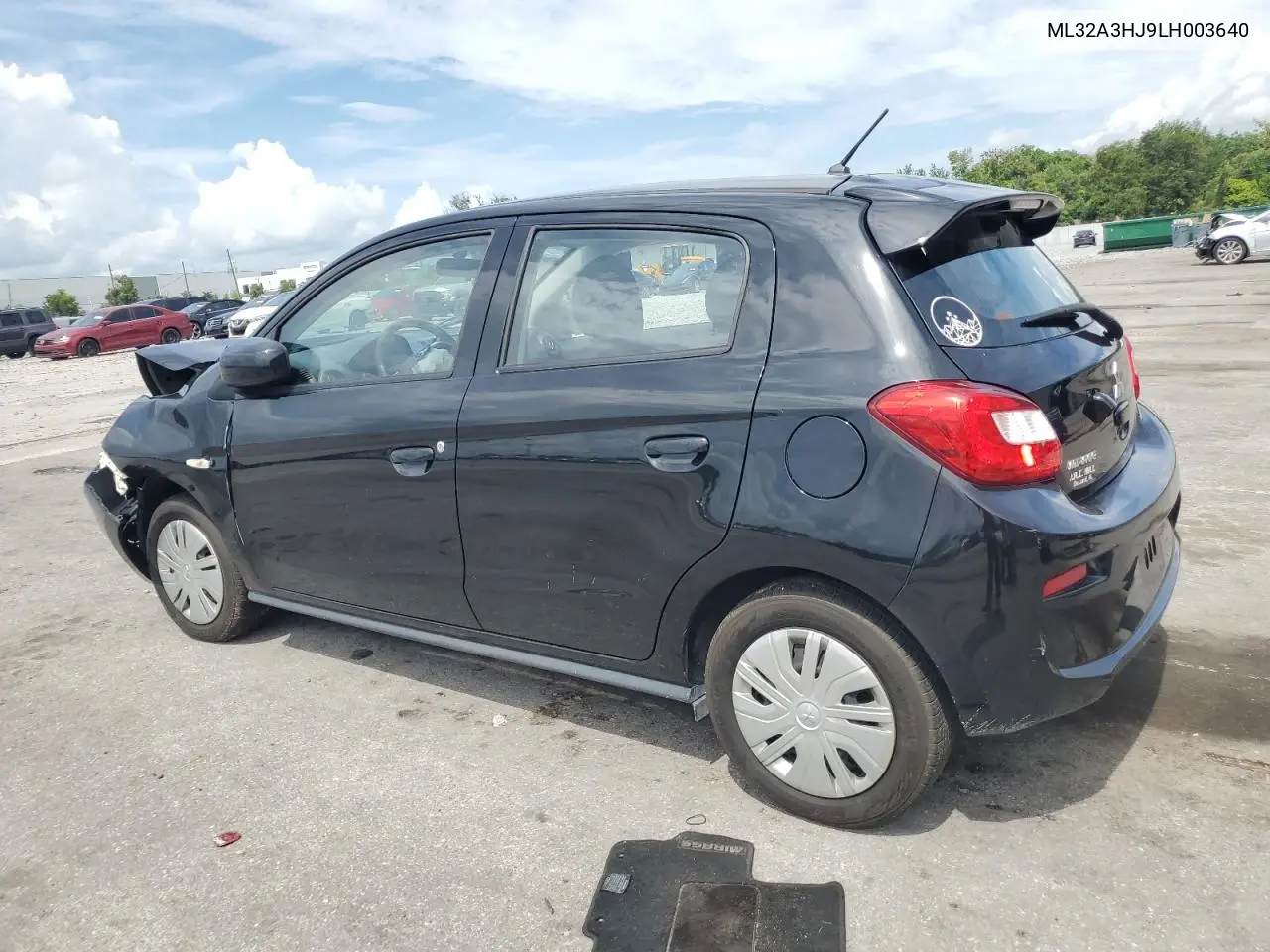 2020 Mitsubishi Mirage Es VIN: ML32A3HJ9LH003640 Lot: 62760835