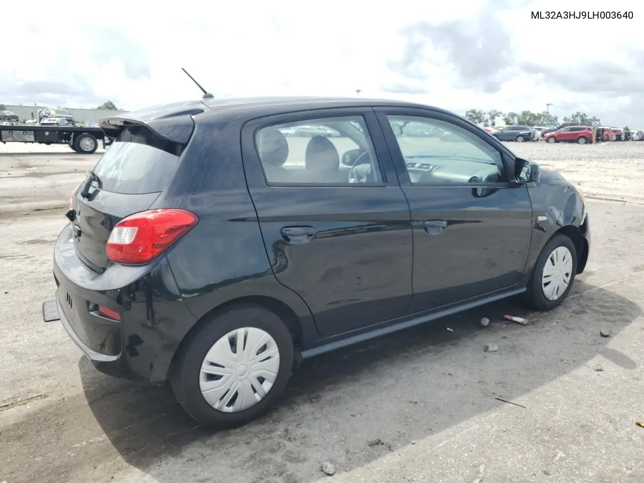 2020 Mitsubishi Mirage Es VIN: ML32A3HJ9LH003640 Lot: 62760835