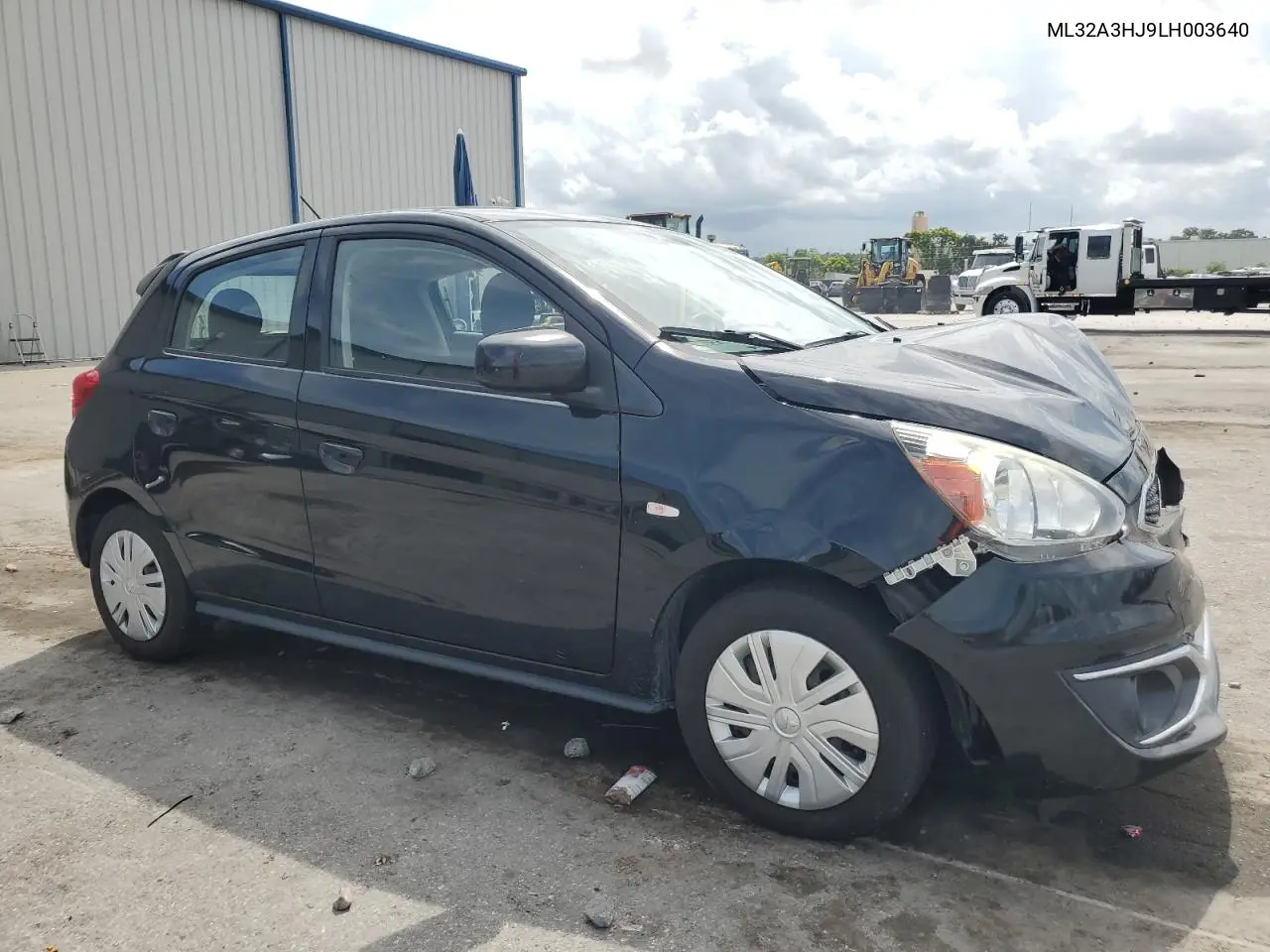 2020 Mitsubishi Mirage Es VIN: ML32A3HJ9LH003640 Lot: 62760835