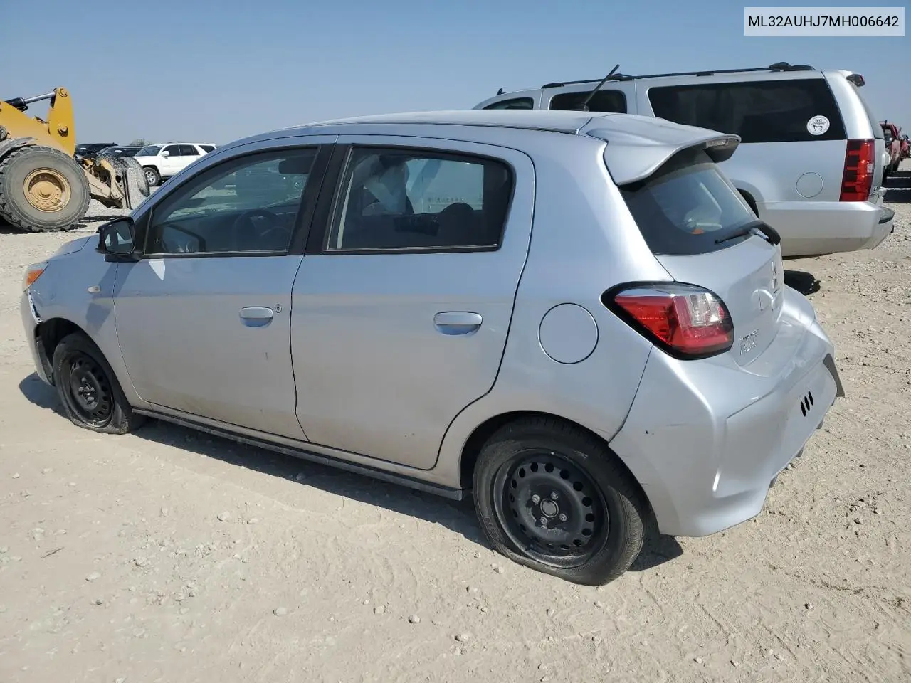 2021 Mitsubishi Mirage Es VIN: ML32AUHJ7MH006642 Lot: 53401525