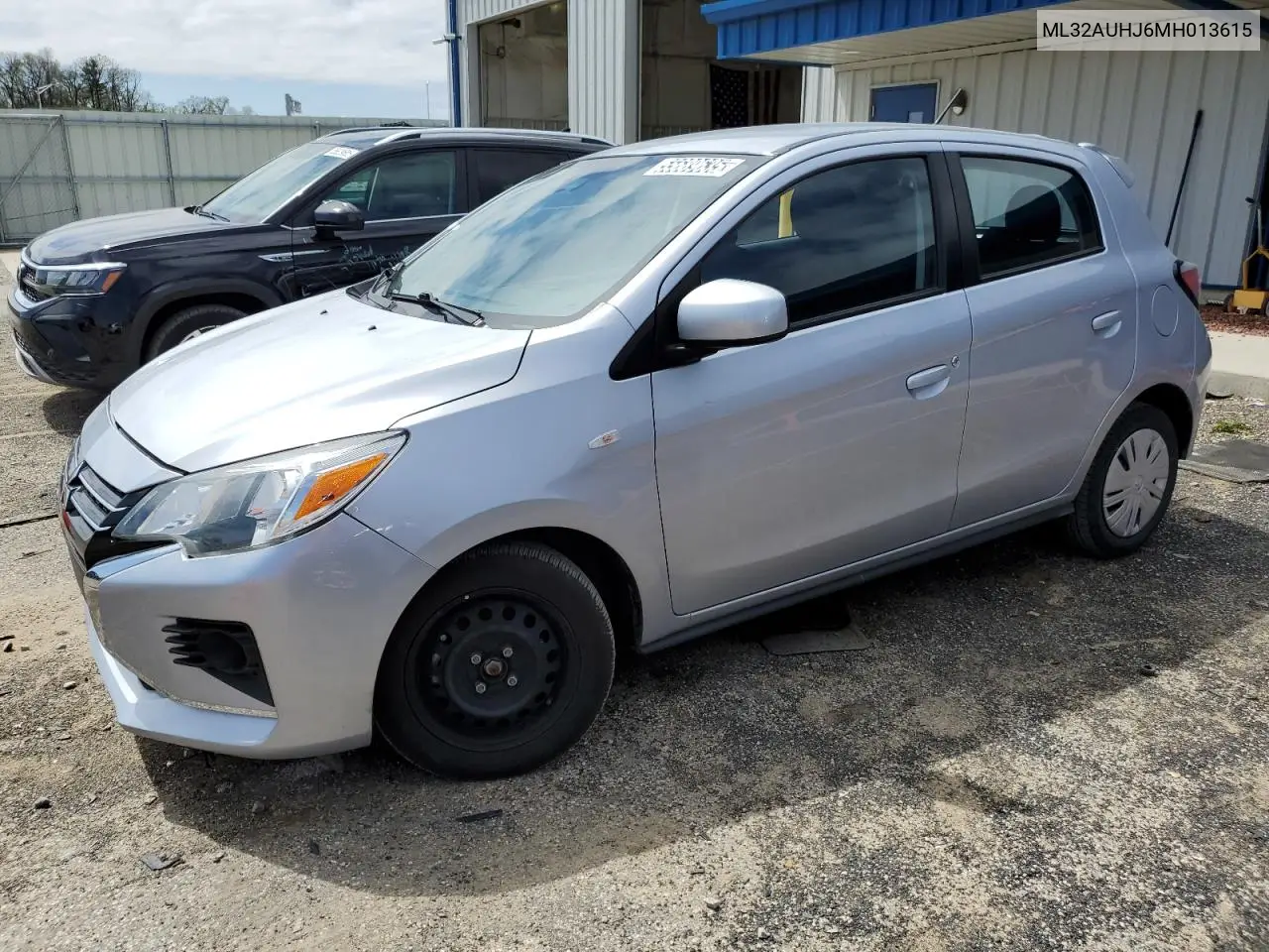 2021 Mitsubishi Mirage Es VIN: ML32AUHJ6MH013615 Lot: 55689635