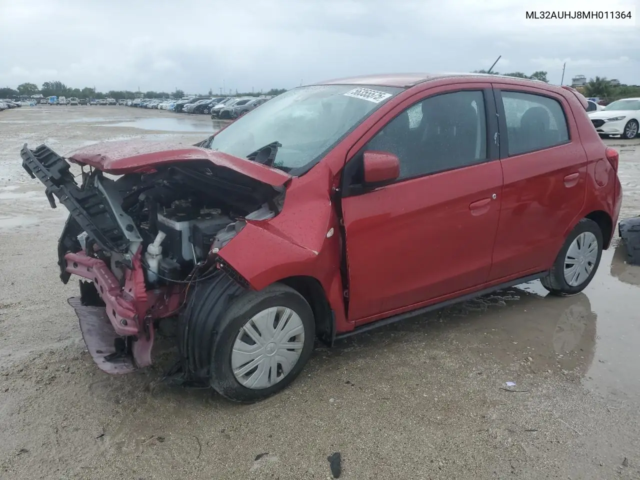 2021 Mitsubishi Mirage Es VIN: ML32AUHJ8MH011364 Lot: 56355575