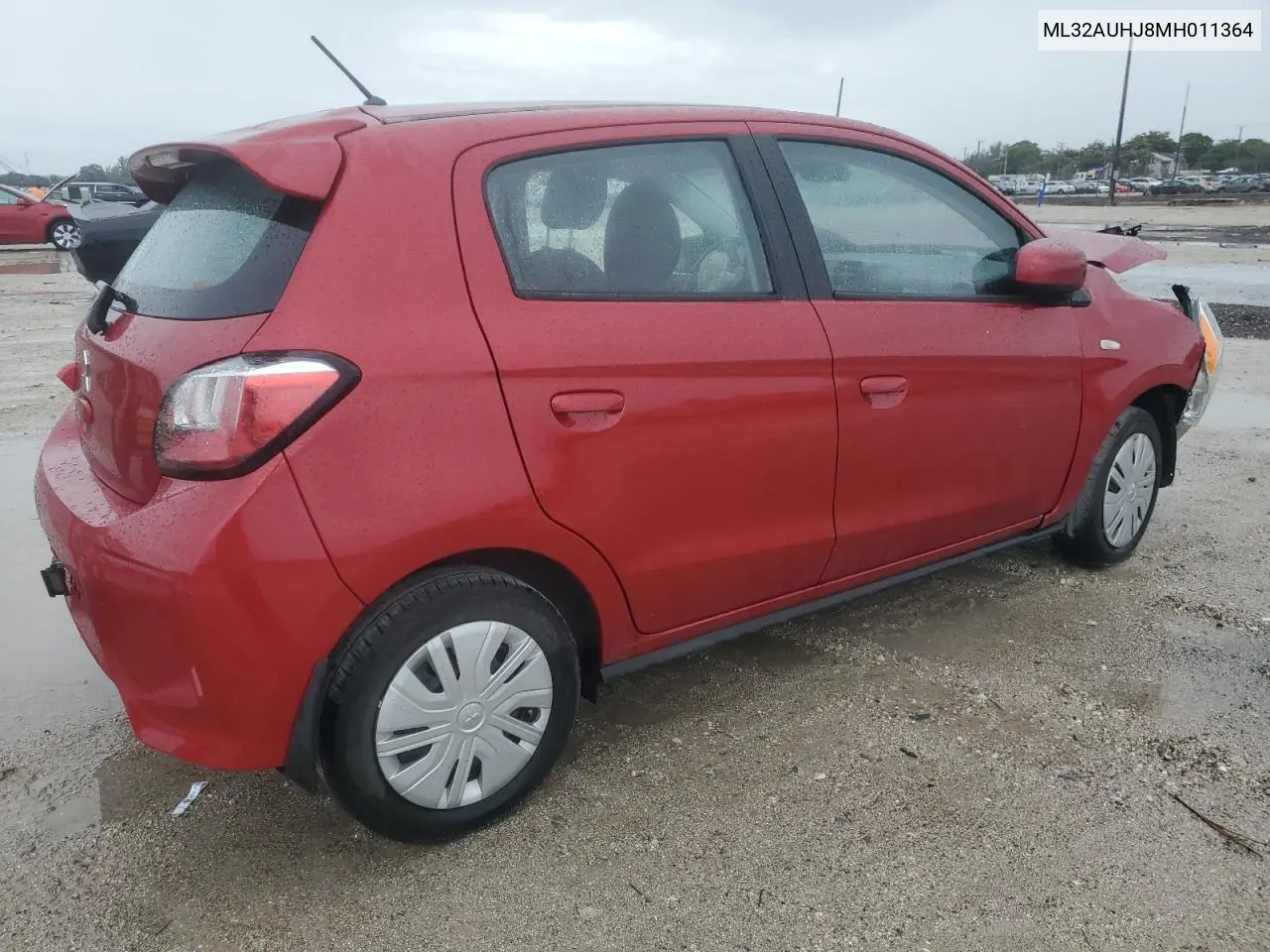 2021 Mitsubishi Mirage Es VIN: ML32AUHJ8MH011364 Lot: 56355575
