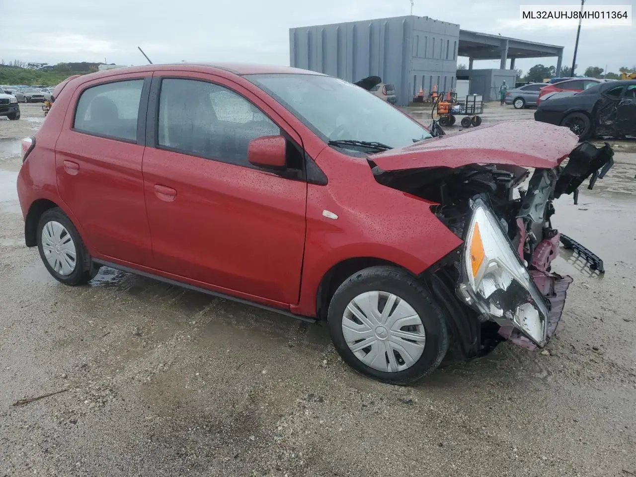 2021 Mitsubishi Mirage Es VIN: ML32AUHJ8MH011364 Lot: 56355575